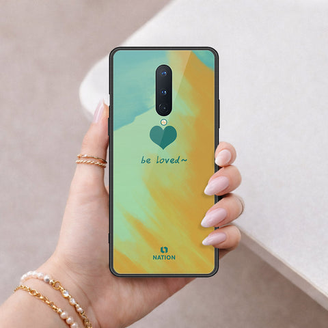 OnePlus 8 Cover - Onation Heart Series - HQ Ultra Shine Premium Infinity Glass Soft Silicon Borders Case