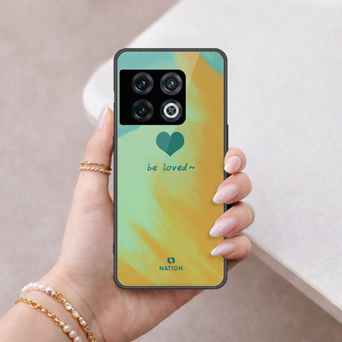 OnePlus 10 Pro Cover - Onation Heart Series - HQ Ultra Shine Premium Infinity Glass Soft Silicon Borders Case