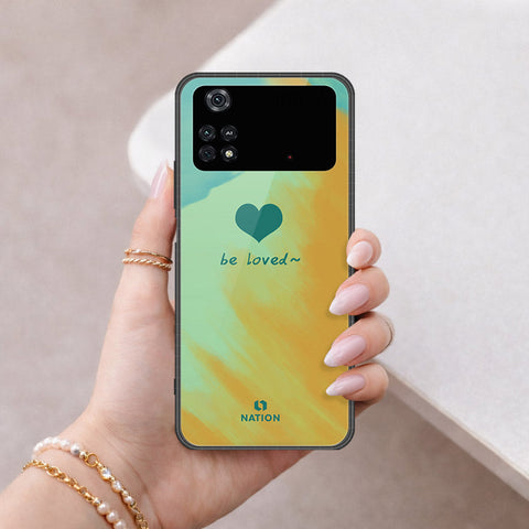 Xiaomi Poco M4 Pro Cover - Onation Heart Series - HQ Ultra Shine Premium Infinity Glass Soft Silicon Borders Case