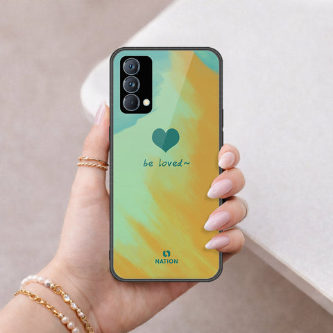Realme GT Master Cover - Onation Heart Series - HQ Ultra Shine Premium Infinity Glass Soft Silicon Borders Case