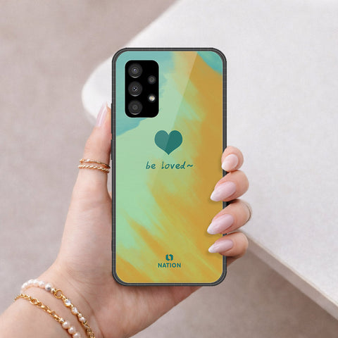 Samsung Galaxy A53 5G Cover - Onation Heart Series - HQ Ultra Shine Premium Infinity Glass Soft Silicon Borders Case