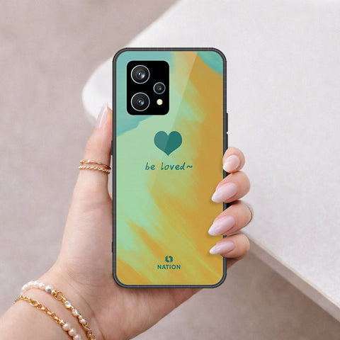 Realme 9 Pro Plus  Cover - Onation Heart Series - HQ Ultra Shine Premium Infinity Glass Soft Silicon Borders Case