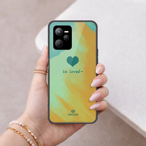 Realme 9 Pro Cover - Onation Heart Series - HQ Ultra Shine Premium Infinity Glass Soft Silicon Borders Case