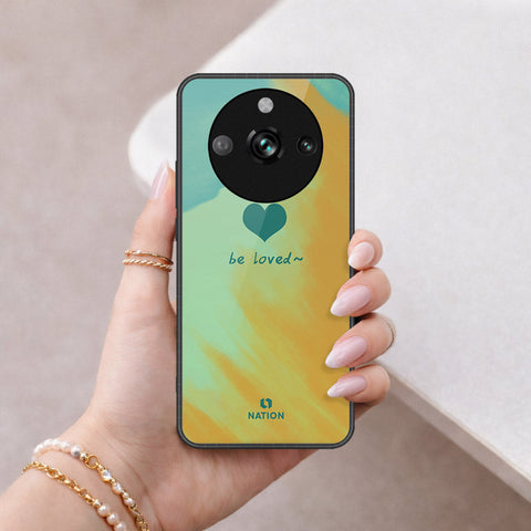 Realme 11 Pro Cover - Onation Heart Series - HQ Ultra Shine Premium Infinity Glass Soft Silicon Borders Case