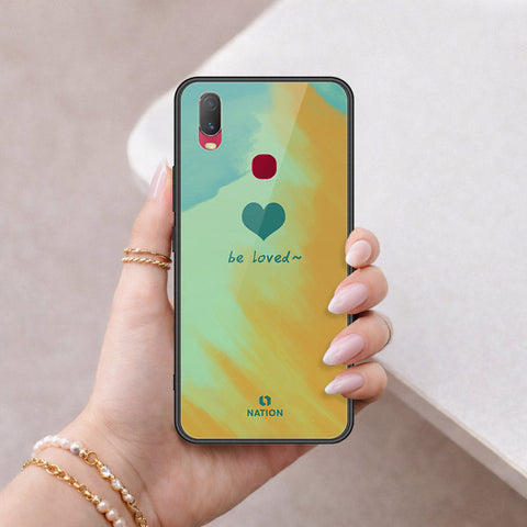 Vivo Y11 2019 Cover - Onation Heart Series - HQ Ultra Shine Premium Infinity Glass Soft Silicon Borders Case