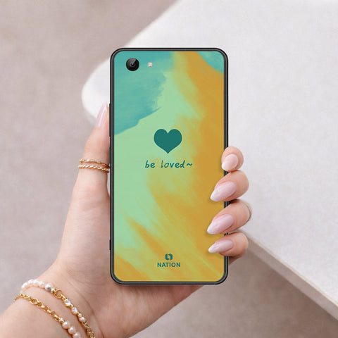 Vivo Y81 Cover - Onation Heart Series - HQ Ultra Shine Premium Infinity Glass Soft Silicon Borders Case