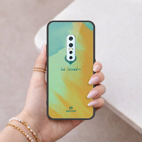 Vivo V17 Pro Cover - Onation Heart Series - HQ Ultra Shine Premium Infinity Glass Soft Silicon Borders Case