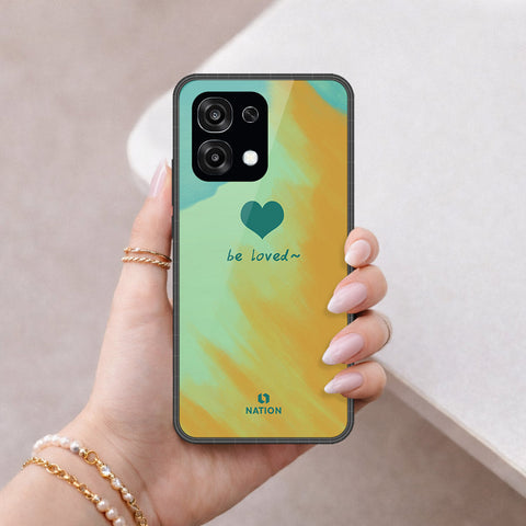 Oppo F31 Cover - Onation Heart Series - HQ Ultra Shine Premium Infinity Glass Soft Silicon Borders Case