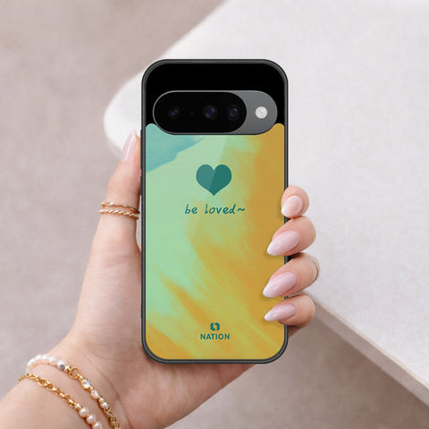 Google Pixel 10 Cover - Onation Heart Series - HQ Ultra Shine Premium Infinity Glass Soft Silicon Borders Case