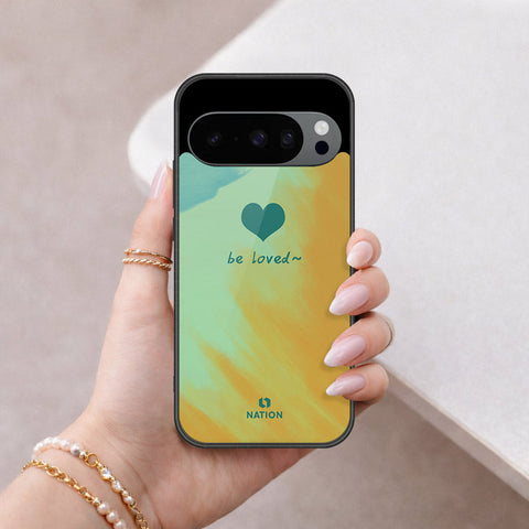Google Pixel 9 Pro XL Cover - Onation Heart Series - HQ Ultra Shine Premium Infinity Glass Soft Silicon Borders Case