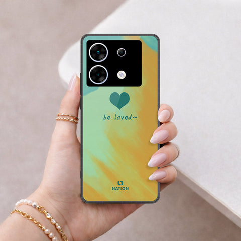 Infinix Zero 30 5G Cover - Onation Heart Series - HQ Ultra Shine Premium Infinity Glass Soft Silicon Borders Case