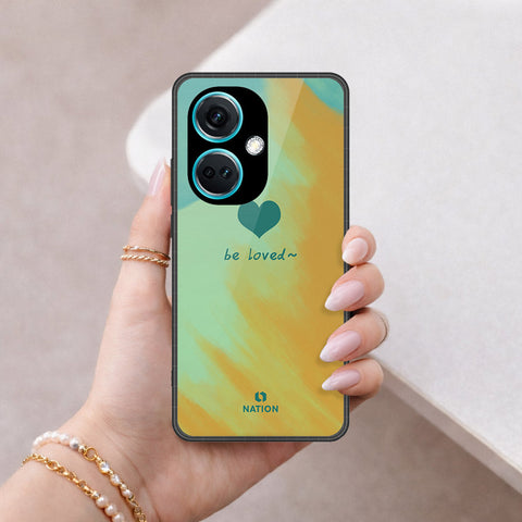 Oppo K11 Cover - Onation Heart Series - HQ Ultra Shine Premium Infinity Glass Soft Silicon Borders Case