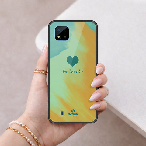 Realme C20A Cover - Onation Heart Series - HQ Ultra Shine Premium Infinity Glass Soft Silicon Borders Case