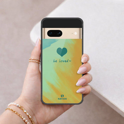 Google Pixel 7 Cover - Onation Heart Series - HQ Ultra Shine Premium Infinity Glass Soft Silicon Borders Case