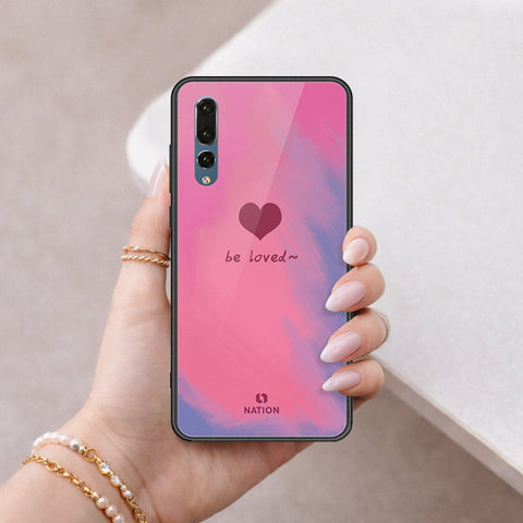 Huawei P20 Pro Cover - Onation Heart Series - HQ Ultra Shine Premium Infinity Glass Soft Silicon Borders Case