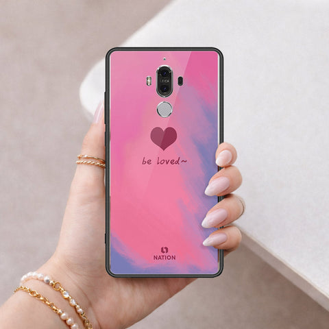 Huawei Mate 9 Cover - Onation Heart Series - HQ Ultra Shine Premium Infinity Glass Soft Silicon Borders Case