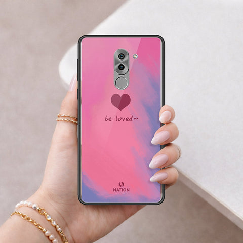 Huawei Honor 6X Cover - Onation Heart Series - HQ Ultra Shine Premium Infinity Glass Soft Silicon Borders Case
