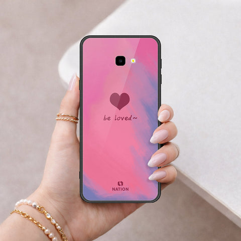 Samsung Galaxy J4 Plus Cover - Onation Heart Series - HQ Ultra Shine Premium Infinity Glass Soft Silicon Borders Case