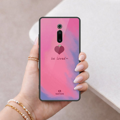 Xiaomi Mi 9T Pro Cover - Onation Heart Series - HQ Ultra Shine Premium Infinity Glass Soft Silicon Borders Case