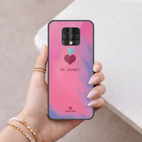 Tecno Camon 16 Pro Cover - Onation Heart Series - HQ Ultra Shine Premium Infinity Glass Soft Silicon Borders Case