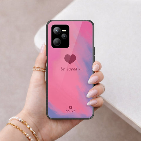 Realme 9 Pro Cover - Onation Heart Series - HQ Ultra Shine Premium Infinity Glass Soft Silicon Borders Case