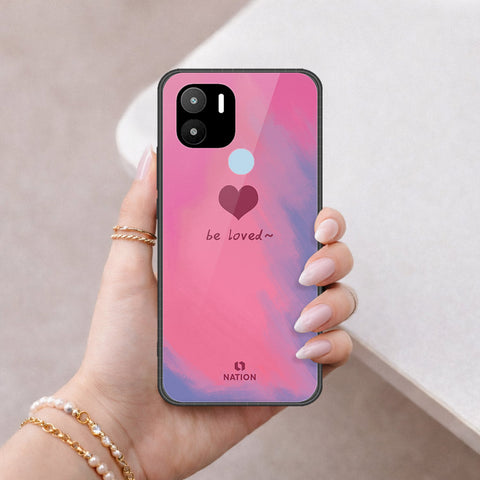 Xiaomi Poco C50 Cover - Onation Heart Series - HQ Ultra Shine Premium Infinity Glass Soft Silicon Borders Case