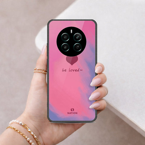 Realme Narzo 70 Cover - Onation Heart Series - HQ Ultra Shine Premium Infinity Glass Soft Silicon Borders Case