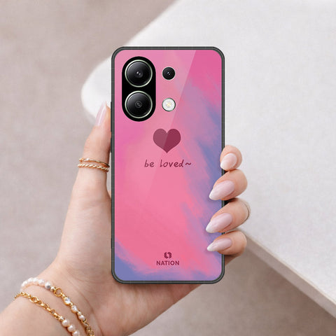 Xiaomi Redmi Note 14S Cover - Onation Heart Series - HQ Ultra Shine Premium Infinity Glass Soft Silicon Borders Case