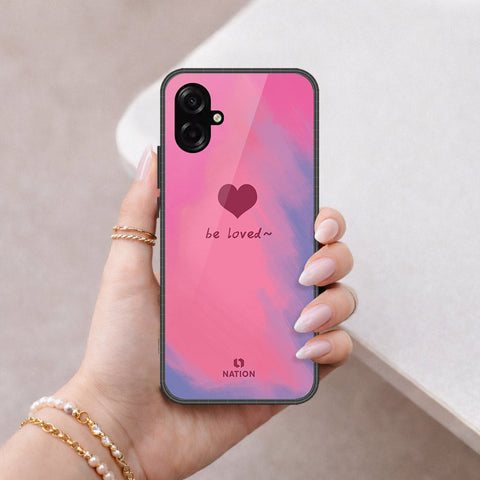 Samsung Galaxy M07 Cover - Onation Heart Series - HQ Ultra Shine Premium Infinity Glass Soft Silicon Borders Case