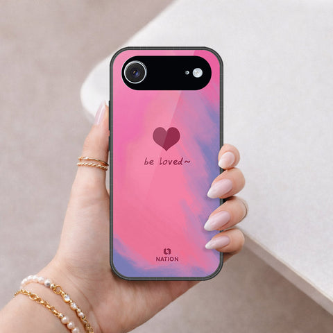 iPhone 17 Air - Onation Heart Series - HQ Ultra Shine Premium Infinity Glass Soft Silicon Borders Case