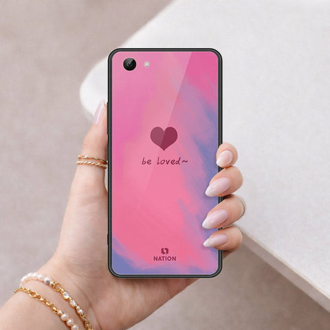 Vivo Y83 Cover - Onation Heart Series - HQ Ultra Shine Premium Infinity Glass Soft Silicon Borders Case
