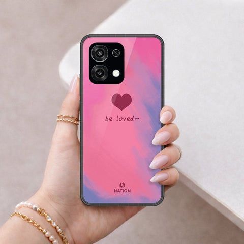 Oppo A6 Pro 4G Cover - Onation Heart Series - HQ Ultra Shine Premium Infinity Glass Soft Silicon Borders Case