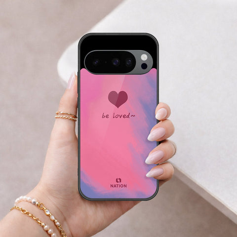 Google Pixel 9 Pro XL Cover - Onation Heart Series - HQ Ultra Shine Premium Infinity Glass Soft Silicon Borders Case