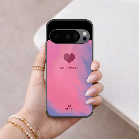 Google Pixel 9 Pro Cover - Onation Heart Series - HQ Ultra Shine Premium Infinity Glass Soft Silicon Borders Case