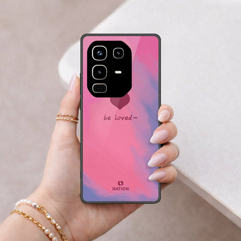 Infinix Note 50 Pro 4G Cover - Onation Heart Series - HQ Ultra Shine Premium Infinity Glass Soft Silicon Borders Case