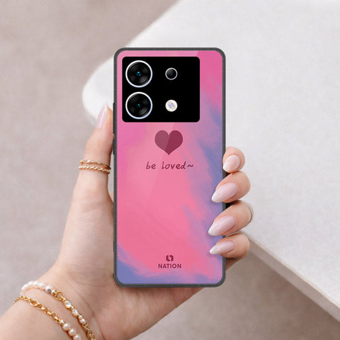 Infinix Zero 30 5G Cover - Onation Heart Series - HQ Ultra Shine Premium Infinity Glass Soft Silicon Borders Case