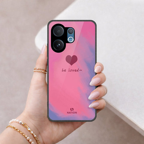 Vivo T4 Pro Cover - Onation Heart Series - HQ Ultra Shine Premium Infinity Glass Soft Silicon Borders Case