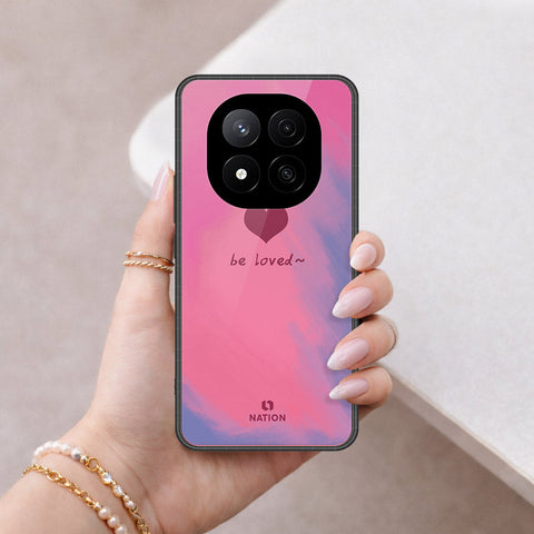 Xiaomi Poco X7 Cover - Onation Heart Series - HQ Ultra Shine Premium Infinity Glass Soft Silicon Borders Case