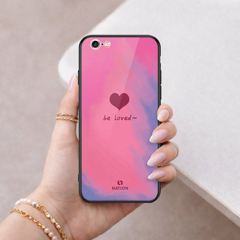 iPhone 6s Plus / 6 Plus Cover - Onation Heart Series - HQ Ultra Shine Premium Infinity Glass Soft Silicon Borders Case