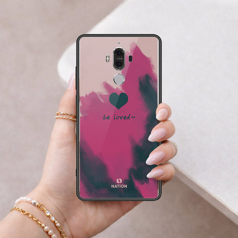 Huawei Mate 9 Cover - Onation Heart Series - HQ Ultra Shine Premium Infinity Glass Soft Silicon Borders Case