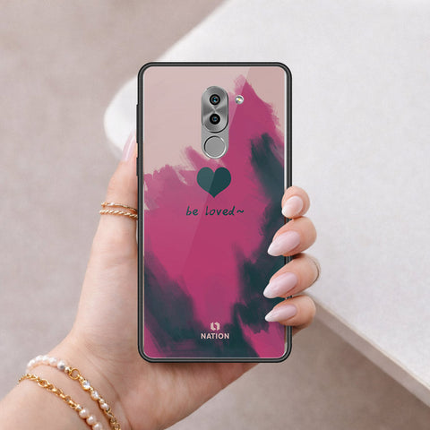 Huawei Honor 6X Cover - Onation Heart Series - HQ Ultra Shine Premium Infinity Glass Soft Silicon Borders Case
