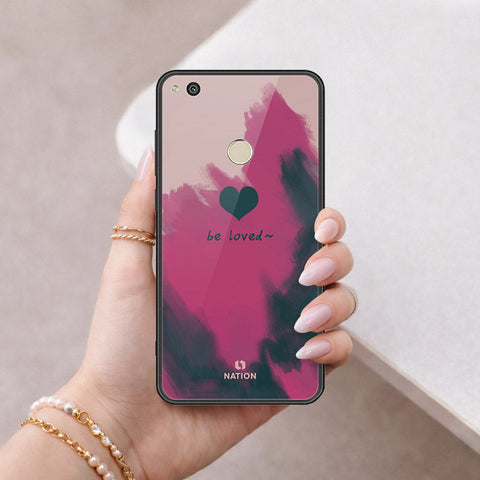 Huawei Honor 8 Lite Cover - Onation Heart Series - HQ Ultra Shine Premium Infinity Glass Soft Silicon Borders Case