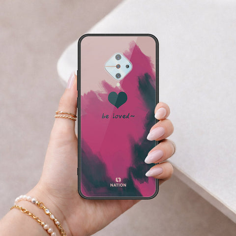 Vivo Y51 (2020 September) Cover - Onation Heart Series - HQ Ultra Shine Premium Infinity Glass Soft Silicon Borders Case