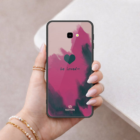 Samsung Galaxy J4 Plus Cover - Onation Heart Series - HQ Ultra Shine Premium Infinity Glass Soft Silicon Borders Case