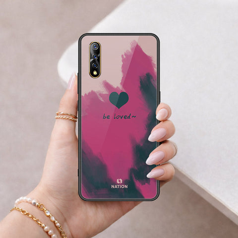Vivo Y7s Cover - Onation Heart Series - HQ Ultra Shine Premium Infinity Glass Soft Silicon Borders Case