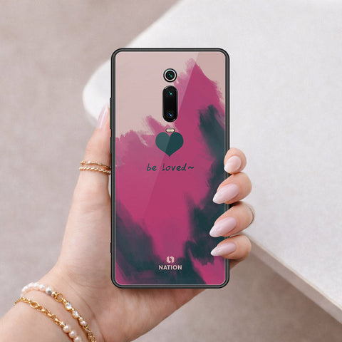 Xiaomi Mi 9T Pro Cover - Onation Heart Series - HQ Ultra Shine Premium Infinity Glass Soft Silicon Borders Case