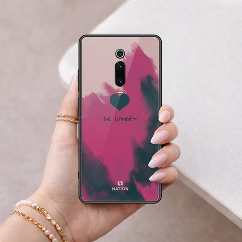 Xiaomi Mi 9T Cover - Onation Heart Series - HQ Ultra Shine Premium Infinity Glass Soft Silicon Borders Case
