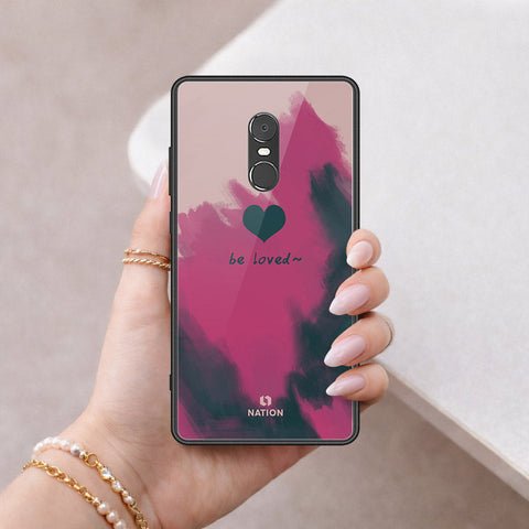 Xiaomi Redmi Note 4 / 4X Cover - Onation Heart Series - HQ Ultra Shine Premium Infinity Glass Soft Silicon Borders Case