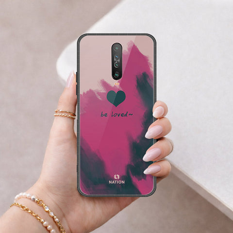 Xiaomi Poco X2 Cover - Onation Heart Series - HQ Ultra Shine Premium Infinity Glass Soft Silicon Borders Case
