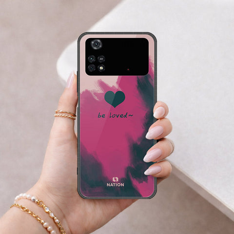 Xiaomi Poco M4 Pro Cover - Onation Heart Series - HQ Ultra Shine Premium Infinity Glass Soft Silicon Borders Case